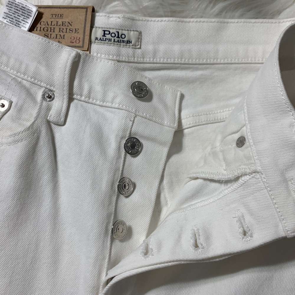 🆕POLO RALPH LAUREN The Callen High Rise Slim Ladies Jeans - Picture 8 of 14